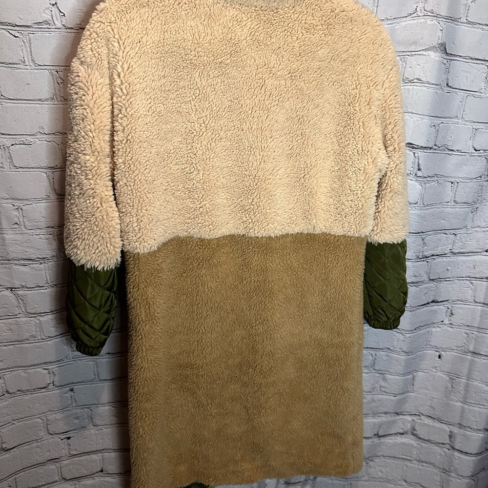 Anthropologie Sherpa Color Block Jacket - image 6